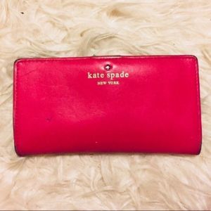 Kate Spade Pink Cedar Street Wallet